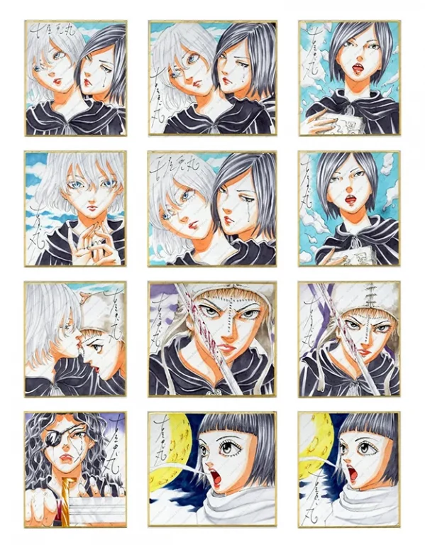Shikishi originaux Usamaru Furuya pour le FLP 2025 : La Croisade des Innocents
