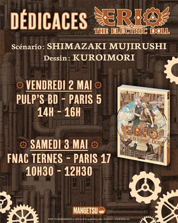 dédicace : Erio & The Electric Doll