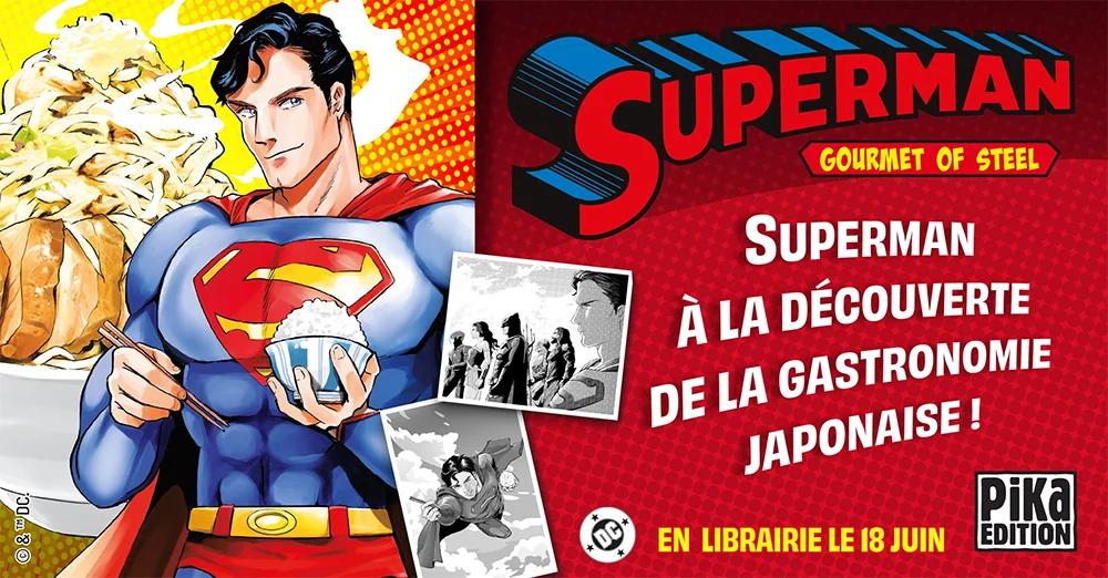 Superman Gourmet of Steel manga