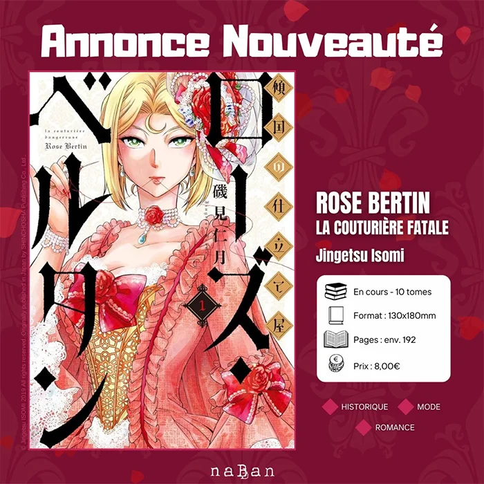 rose bertin réédition