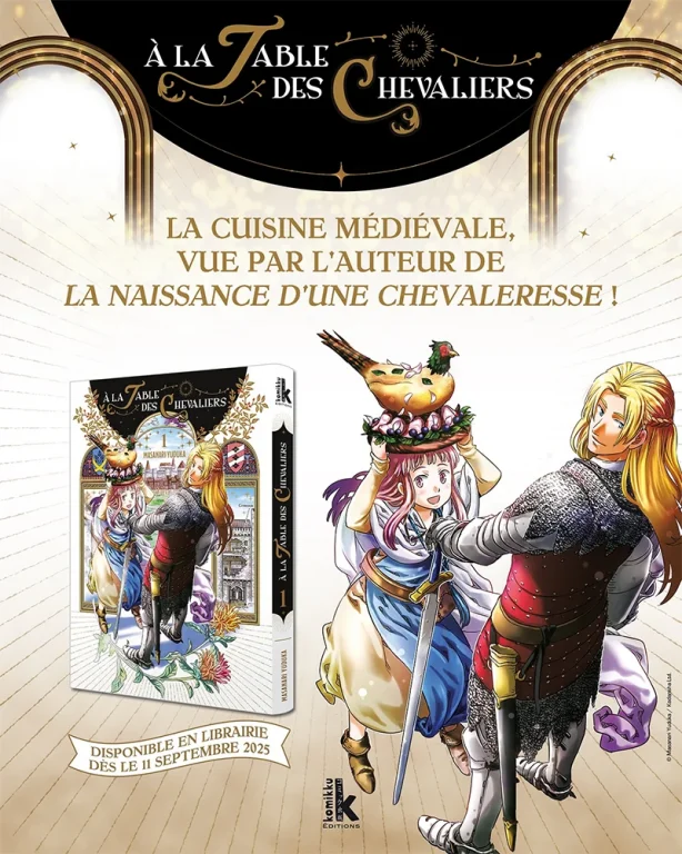 manga À la table des chevaliers