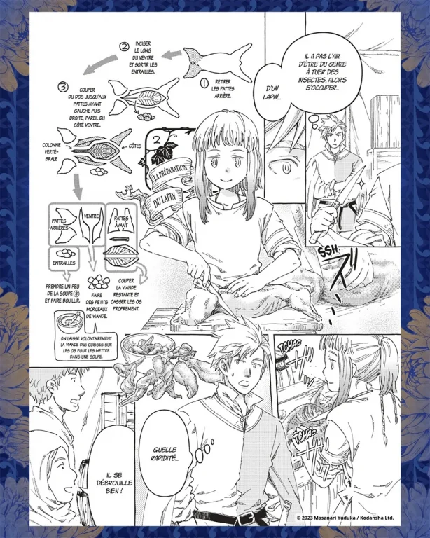 manga À la table des chevaliers