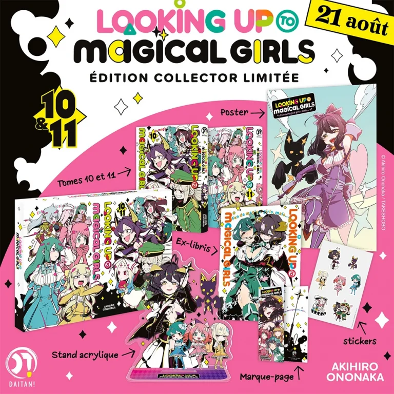 Looking Up to Magical Girls 10 et 11 collector