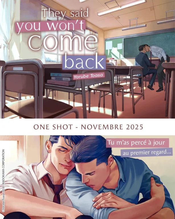 They said you won't come back 